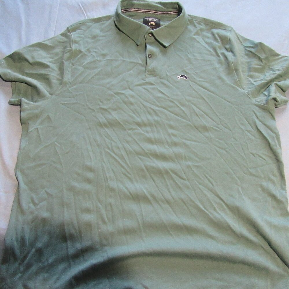 Mens Nantucket Whaler Short Sleeve Polo Shirt Sz XL
